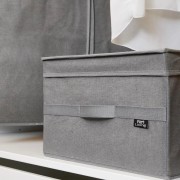 Scatola guardaroba Stone Grey Domopak Living