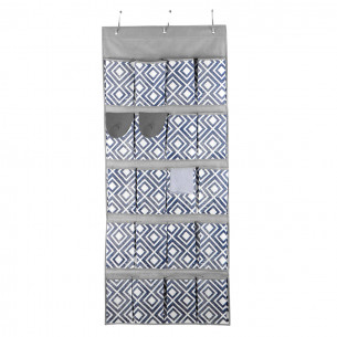 Organizer appendibile 20 scomparti in TNT 56xh136cm grigio 2