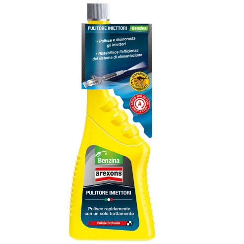 Benzina pulitore iniettori additivo motore 250 ml Arexons 9658