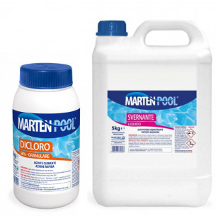 Kit chiusura e mantenimento invernale piscina fuori terra