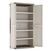 Keter Excellence XL alto armadio in resina beige/sabbia