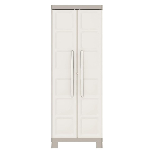 Keter Excellence portascope armadio in resina beige/sabbia