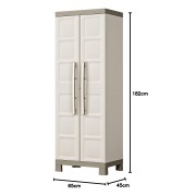 Keter Excellence portascope armadio in resina beige/sabbia
