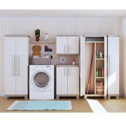 Keter Excellence XL basso armadio in resina beige/sabbia ambientata