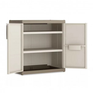 Keter Excellence XL basso armadio in resina beige/sabbia 2