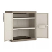 Keter Excellence XL basso armadio in resina beige/sabbia