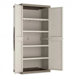 Keter Excellence Alto armadio in resina beige/sabbia 2