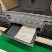 Inserto camino a legna 70 L 4.0 ventilato La Nordica cassetto ceneri