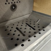 base focolare Inserto camino a legna 70 L 4.0 ventilato La Nordica