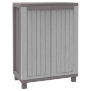 Terry J-wood 68 armadietto 1 ripiano, plastica, grigio/tortora