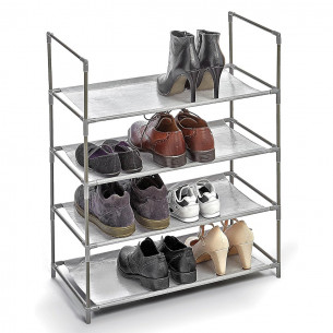 Scarpiera a 4 ripiani domopak Living