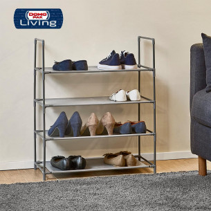 Scarpiera a 4 ripiani domopak Living 2