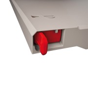 keter Gulliver basso armadio in resina beige/sabbia dettaglio