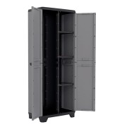 Keter Stilo portascope armadio in resina grigio/nero