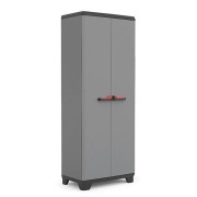 keter Stilo Alto tuttopiani armadio in resina grigio/nero