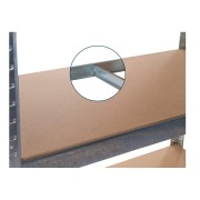 Scaffale metallo zincato 5 ripiani 90x40xh180 cm Heavy Duty 840Q dettaglio