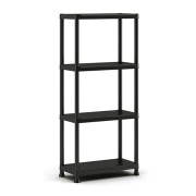 keter scaffale in plastica Plus Shelf L60xP30xH135 cm 4 ripiani