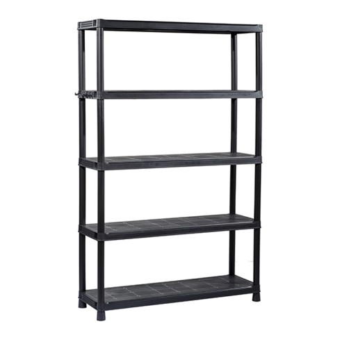 keter scaffale in plastica Plus Shelf L120xP40xH187 cm 5 ripiani