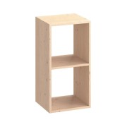 Scaffale rettangolare in legno naturale L36xP30XH70,5 cm