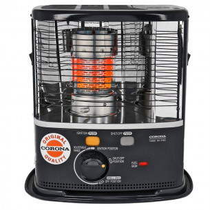Stufa elettronica a combustibile liquido 2400W Corona RX 2485 Tecno Air System linea plus SC102B