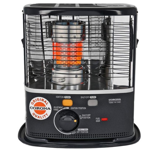 Stufa elettronica a combustibile liquido 2400W Corona RX 2485 Tecno Air System linea plus SC102B