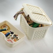 Tontarelli cofanetto beauty Arianna con vaschetta 5,6L angora