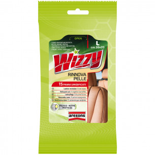 Wizzy rinnova pelle sedili 15 panni imbevuti Arexons 19351