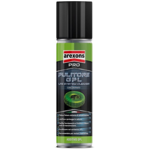 Pulitore impianto GPL additivo professionale motore Arexons 9837