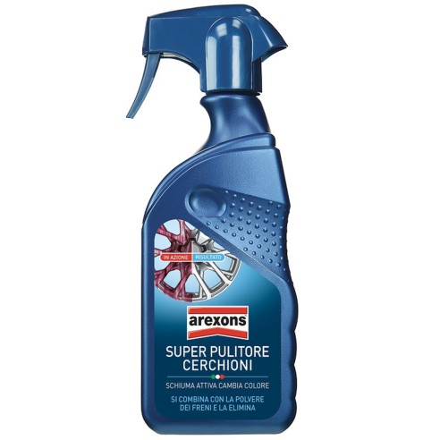 Super pulitore cerchioni schiuma attiva detergente Arexons 8274