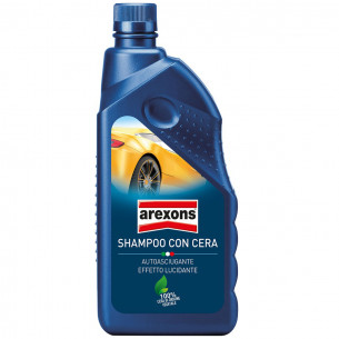 Shampoo con cera autoasciugante 1L detergente Arexons 8358