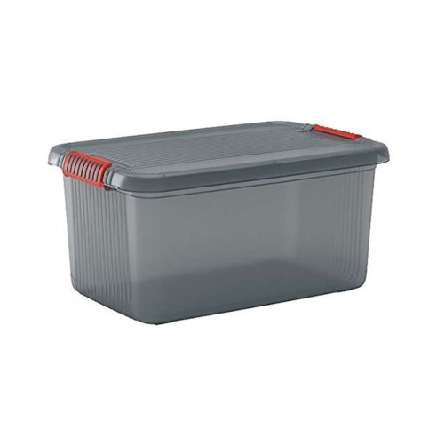 Kis contenitore K Latch box S grigio trasparente