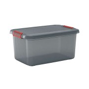 Kis contenitore K Latch box S grigio trasparente