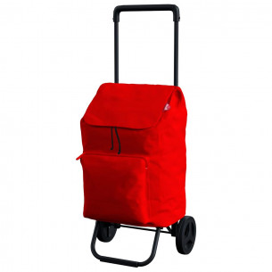 Carrello spesa Argo New rosso 2 ruote, 42 L