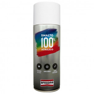 Smalto spray 100% Acrilico rapida essiccazione Brillanti Opachi Arexons 400 ml