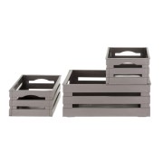 Bama cassetta milleusi Tina antracite impilabile