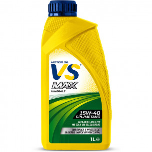 Olio motore minerale VS Max Gas GPL Metano 15W-40 Arexons 9126