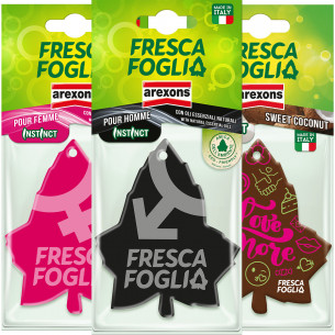 Profumatore Fresca foglia Instinct cartonfeltro specchietto retroviso Arexons