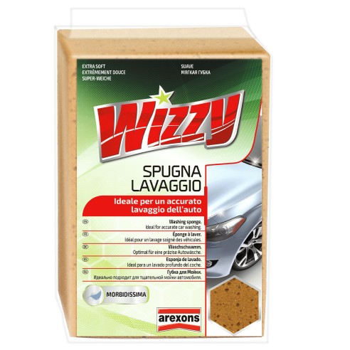 Spugna lavaggio auto rettangolare Wizzy Arexons 1600