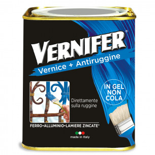Vernifer vernice antiruggine in gel tinte metallizzate 750 ml Arexons