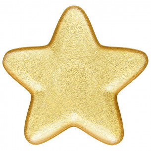 Piatto Stella 24 cm Estrella oro di Tognana