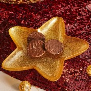 Piatto Stella 24 cm Estrella oro di Tognana