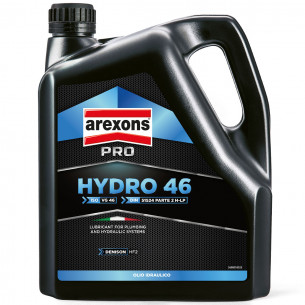 Olio idraulico Hydro 46 lubrificante minerale 4L Arexons 93491