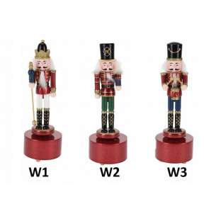 Carillon schiaccianoci H 22 cm assortito H&S Collection 2