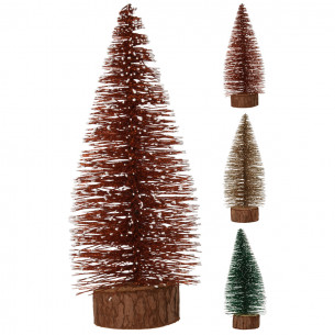 Alberello glitter H25 cm assortito