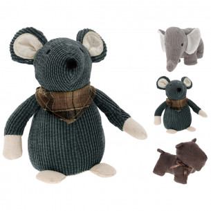 Fermaporta animali H24 cm assortito