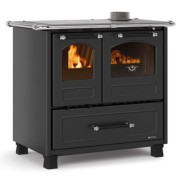 Cucina a legna Family 4.5 Nero La Nordica