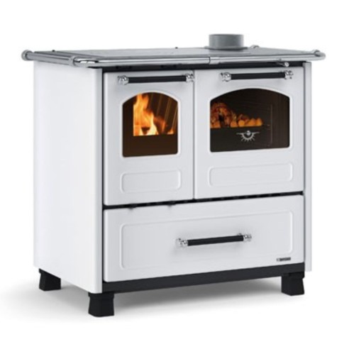 Cucina a legna Family 4.5 Bianco La Nordica