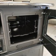 Cucina a legna Family 4.5 Bianco La Nordica forno