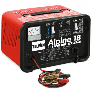 Caricabatterie Alpine 18 Boost batterie WET 12V 24V Telwin 807545