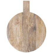 Tagliere tondo in legno di mango Ø 28 cm decoro natalizio Xmas Nature